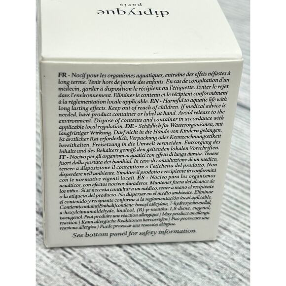 New Diptyque Tubereuse Scented Candle Bougie Parfumee 35g / 1.23oz Mini - Picture 6 of 8